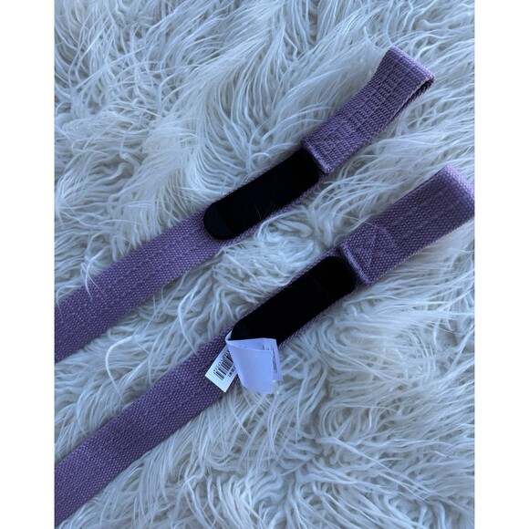 Gymshark Silicone Lifting Straps Purple One Size - Picture 8 of 10